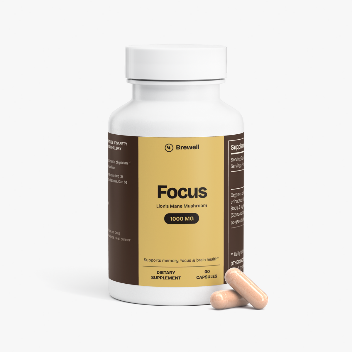 Focus - Lion's Mane Capsules