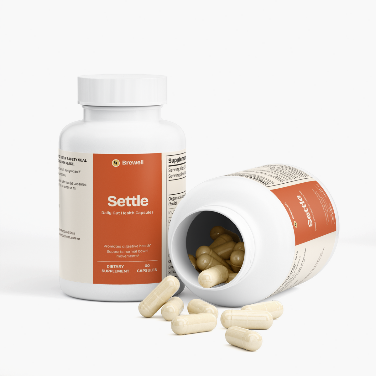 Settle - Daily Gut Health Capsules (2 bottles)