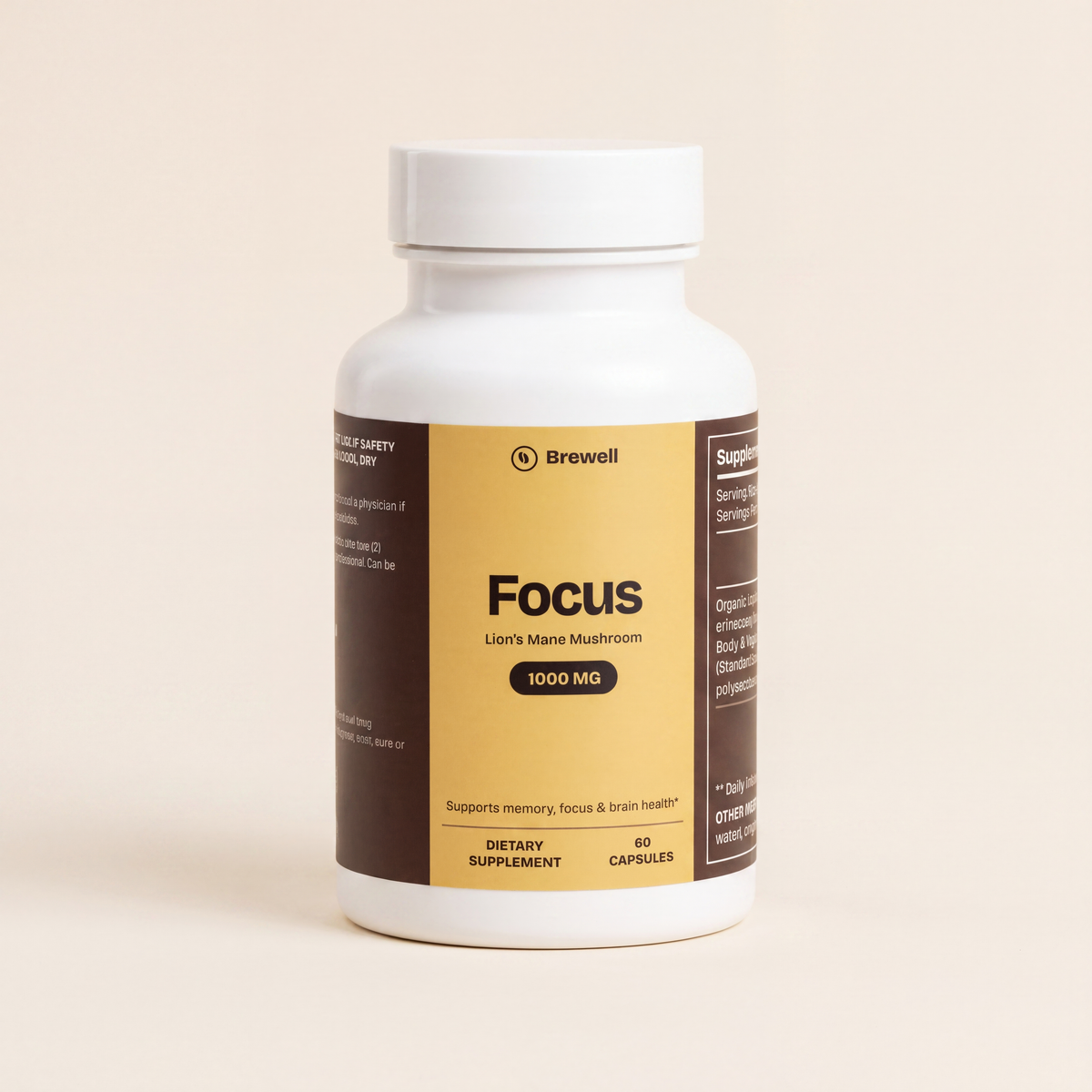Focus - Lion's Mane Capsules